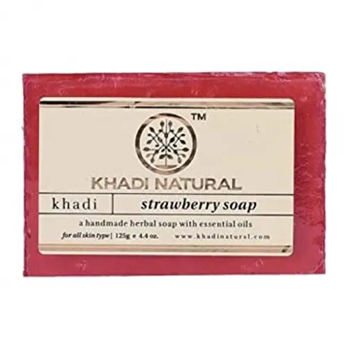 STRAWBERRY SOAP KHADI NATURAL